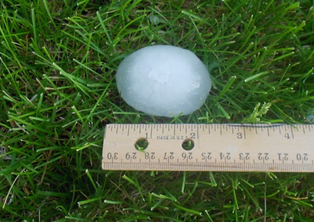 hail size