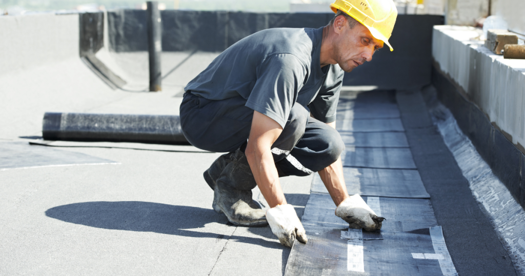 commercial flat roof repair contractor